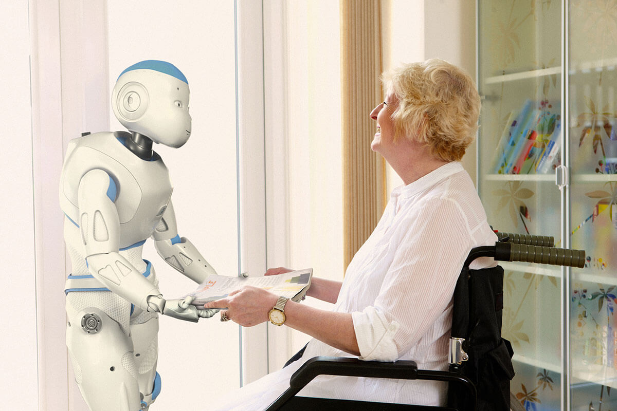 robot hỗ trợ chăm sóc sức khoẻ và y tế