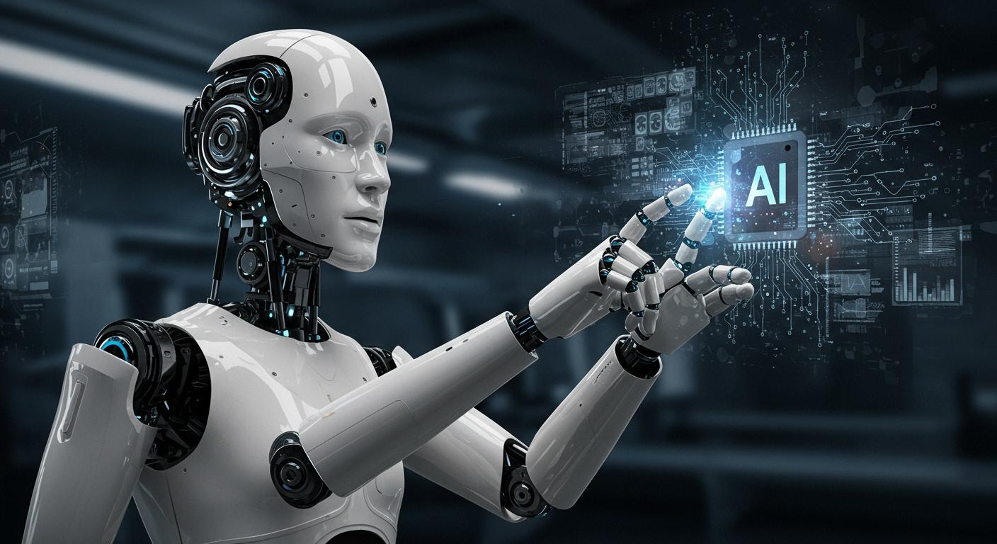 AI được xem là “bộ não” của robot tương lai.