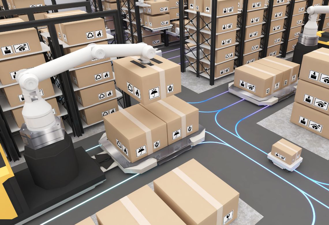 Robot tự hành đang phát triển mạnh trong lĩnh vực logistics và giao thông.