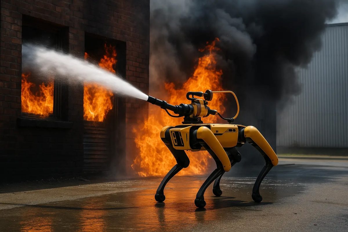 robot AI trở thành "chiến binh" thầm lặng, giúp tìm kiếm cứu nạn và xử lý nguy cơ ở những nơi nguy hiểm