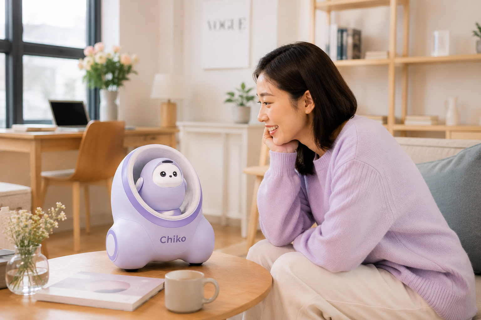Robot AI Chiko là một lựa chọn phù hợp để đồng hành cùng bạn trong việc xây dựng lối sống lành mạnh.