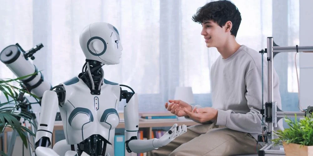 robot trong tương lai sẽ có khả năng giao tiếp tự nhiên hơn, nhận diện cảm xúc và hỗ trợ con người ở mức độ cao hơn.
