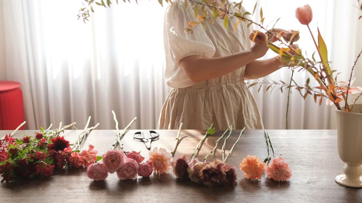 Ribbon Florist là một tiệm hoa mang đậm chất nghệ thuật