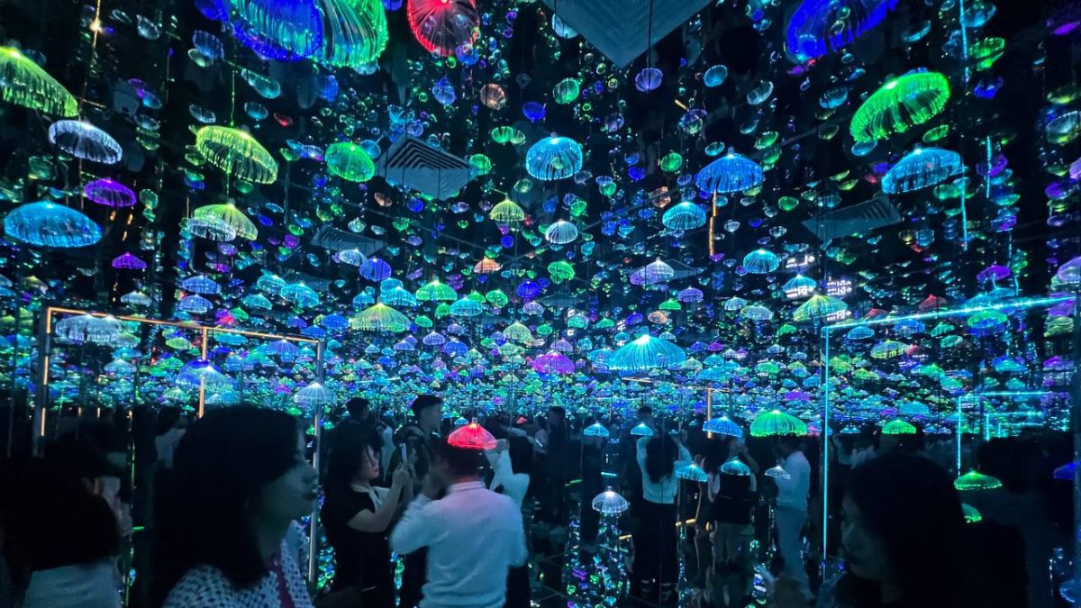 HLC Starry Sky Art đang là một trong những địa điểm trải nghiệm ánh sáng LED hiện đại