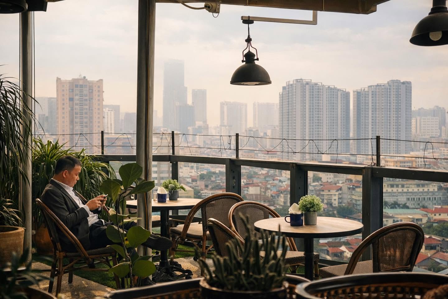 YOYE mang phong cách hiện đại nhưng vẫn giữ được sự gần gũi với nhiều góc ngồi khác nhau