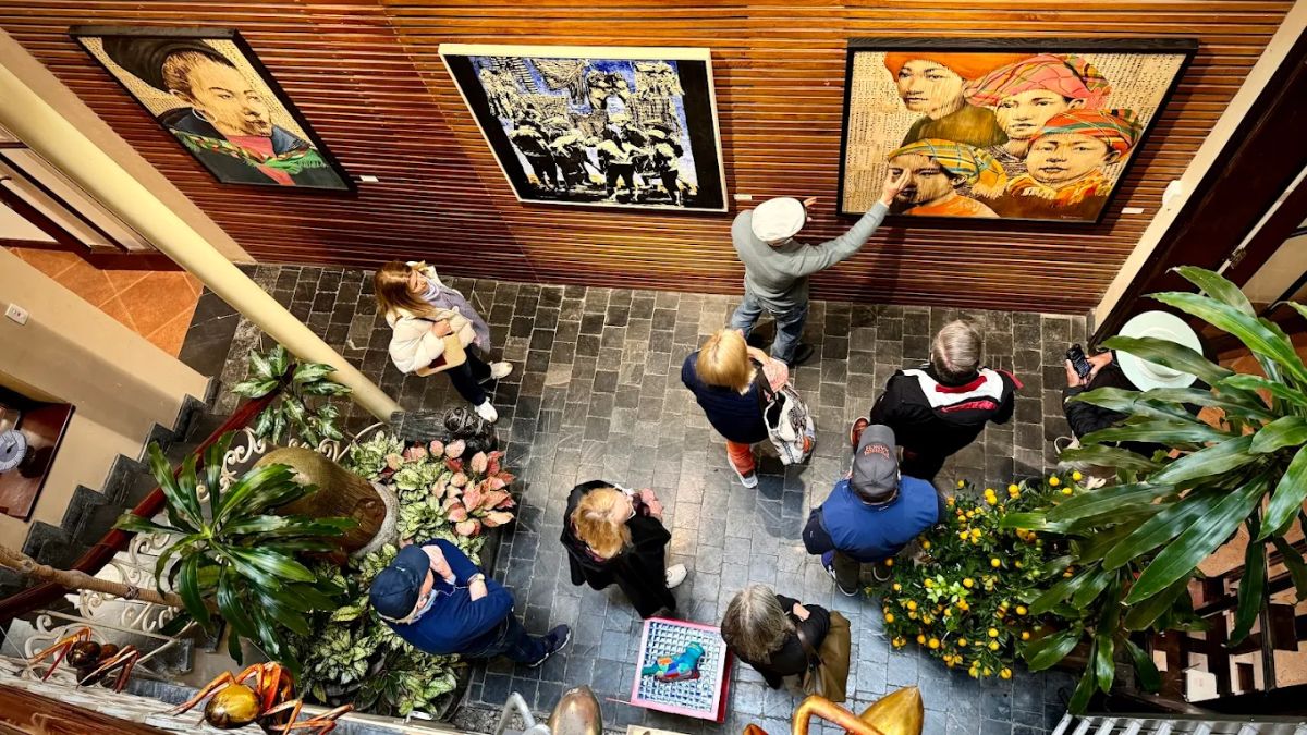 Thang Long Art Gallery là triển lãm ở Hà Nội quy tụ nhiều tác phẩm nghệ thuật truyền thống Việt Nam