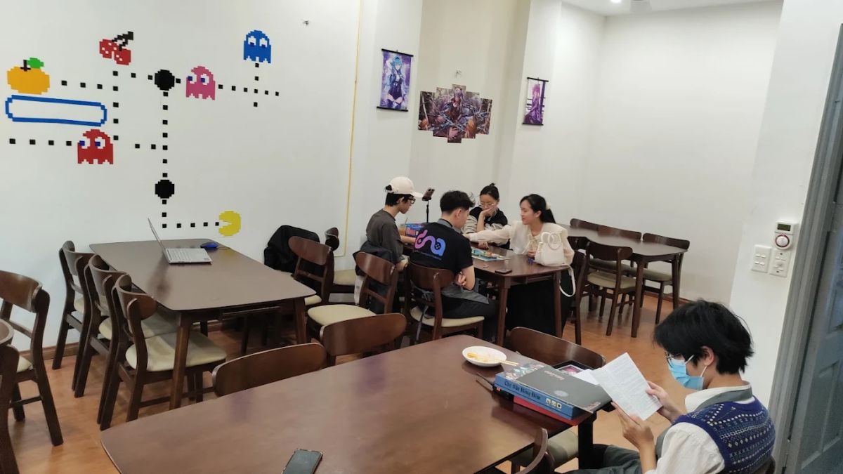 DNA Cafe Box là mô hình cafe workshop kết hợp boardgame được nhiều nhóm bạn trẻ Hà Nội yêu thích
