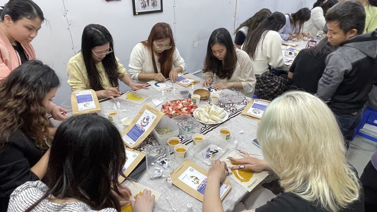 Vụn Art là một workshop nghệ thuật vô cùng đặc biệt tại Hà Đông