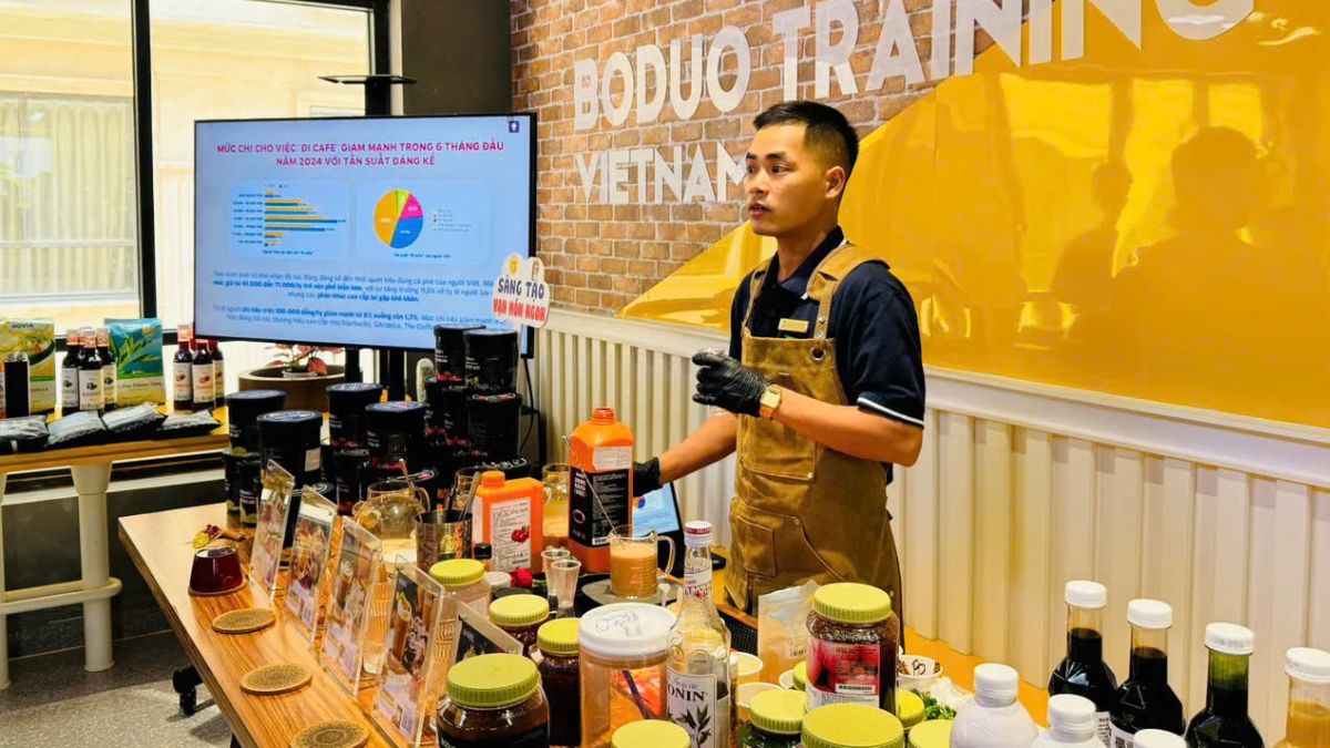 Boduo Training Vietnam là workshop về pha chế nổi bật và thu hút
