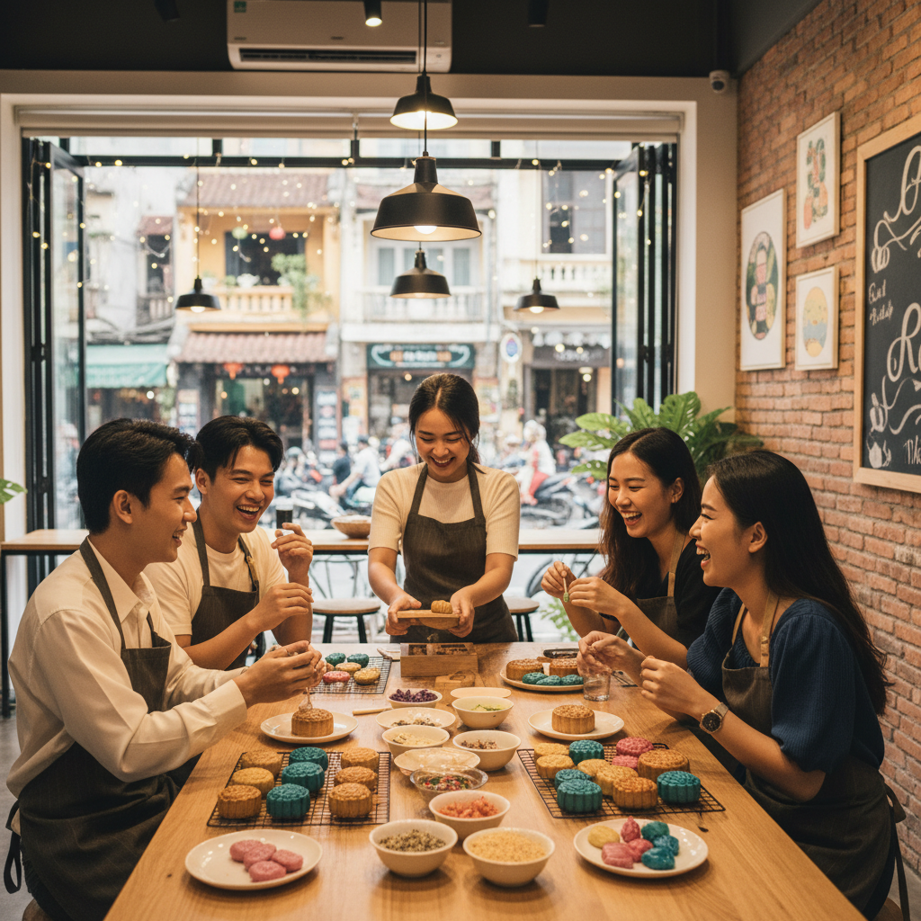 Top 5 Workshop Làm Bánh Trung Thu Hà Nội Đáng Trải Nghiệm Nhất 2026