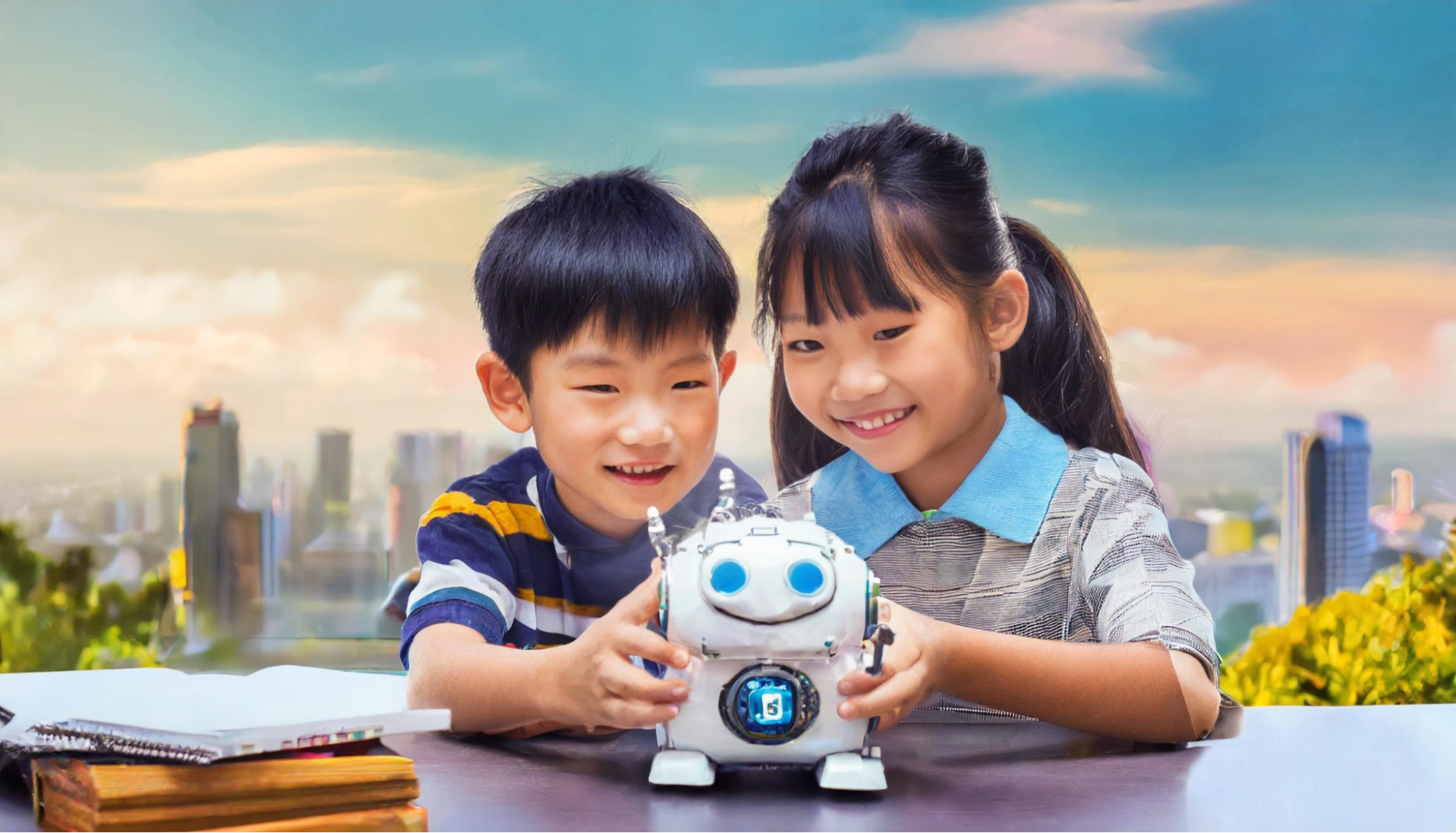 robot ai giúp trẻ phát triển tư duy logic và khả năng giải quyết vấn đề