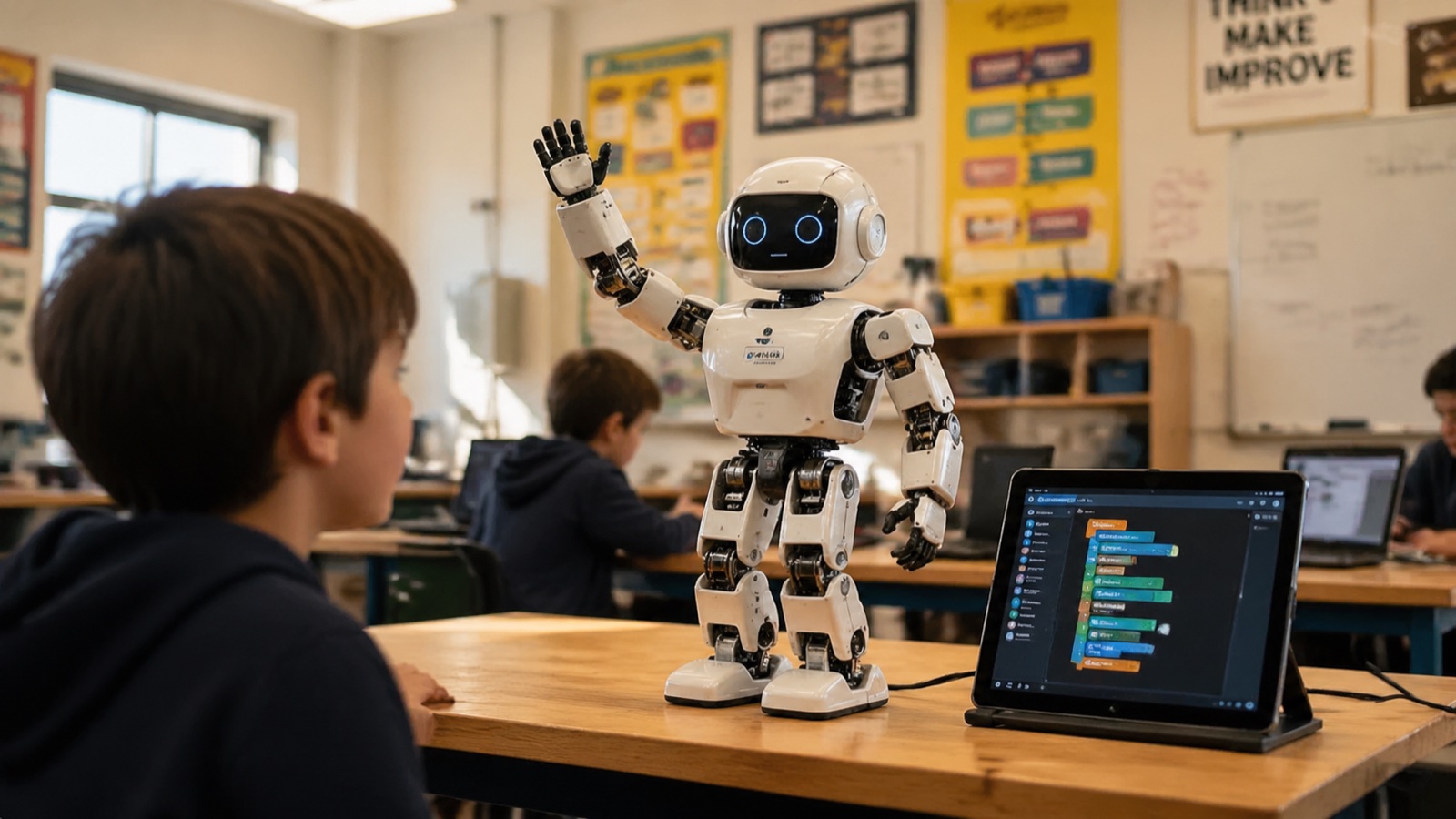 Robot AI giúp trẻ học tốt hơn như thế nào? Lợi ích và cách sử dụng hiệu quả