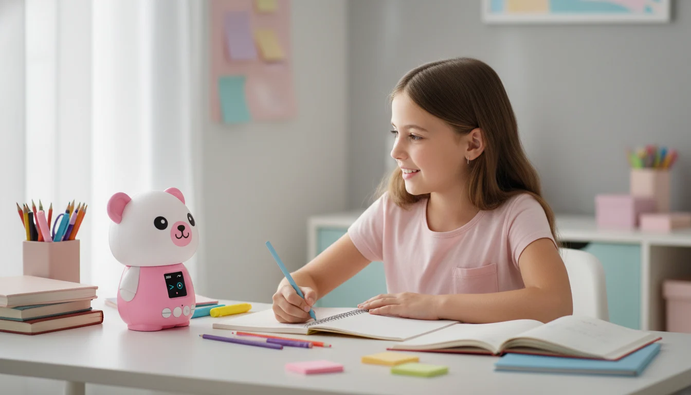 Điểm nổi bật của Robot Luma là khả năng hội thoại bằng trí tuệ nhân tạo (AI), giúp trẻ có thể giao tiếp như đang trò chuyện với một người bạn đồng hành