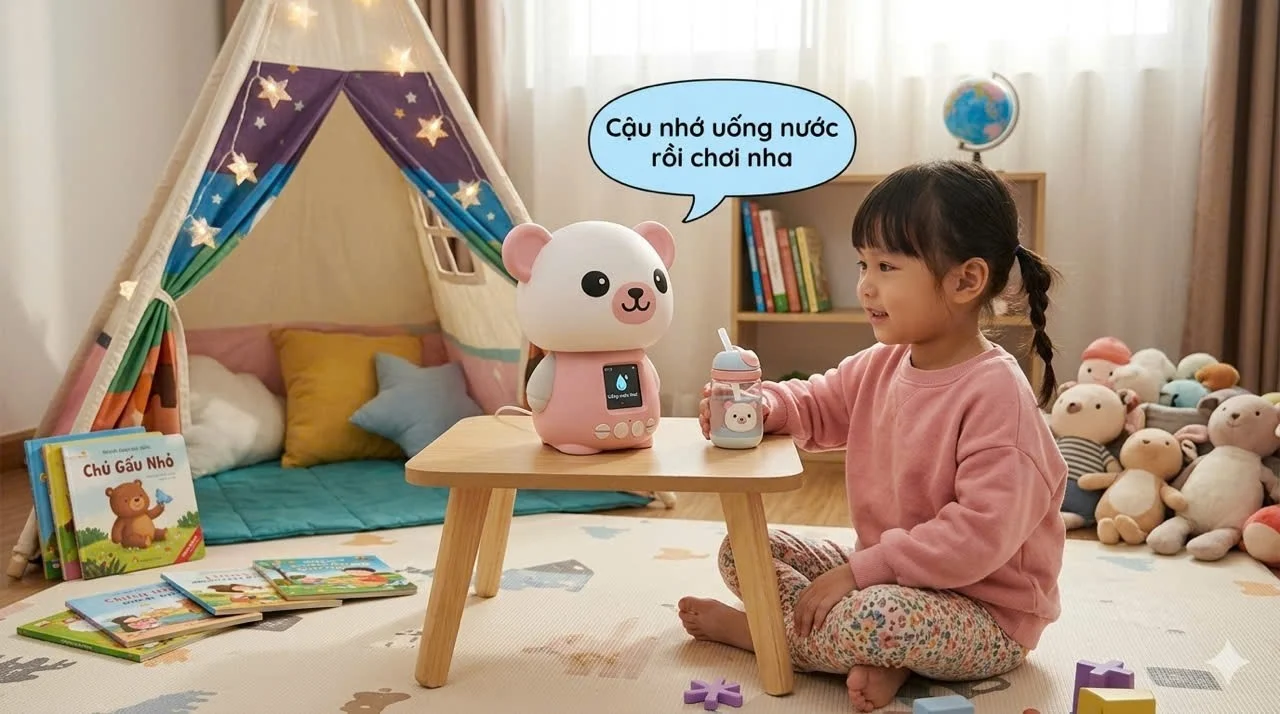 Robot Luma là robot giáo dục tích hợp trí tuệ nhân tạo, được thiết kế nhằm hỗ trợ trẻ em học ngoại ngữ thông qua các cuộc hội thoại tự nhiên