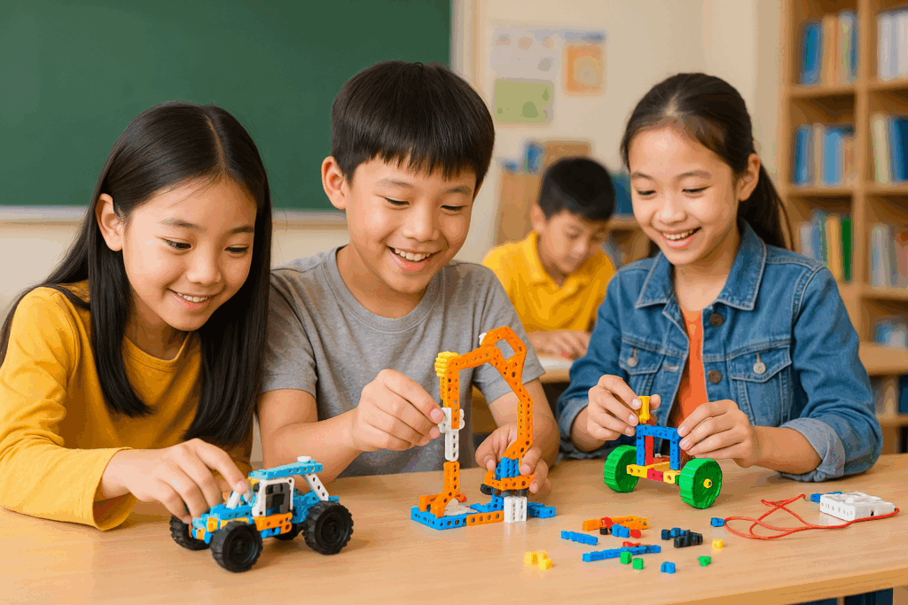 cha mẹ nên quan sát cách chương trình tổ chức hoạt động và mức độ phù hợp với khả năng của trẻ.