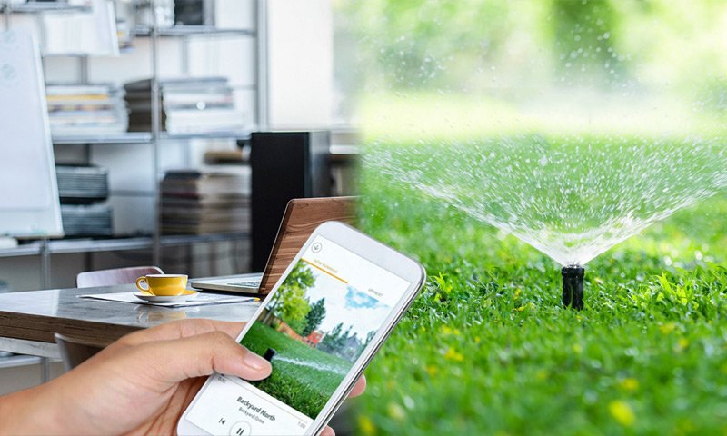 Giải pháp tưới sân vườn tự động