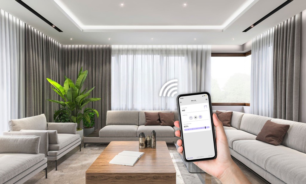 Giải pháp rèm và cửa che nắng tự động