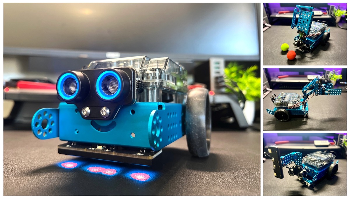 Makeblock mBot là một trong những bộ robot STEM phổ biến dành cho trẻ mới bắt đầu học lập trình. 